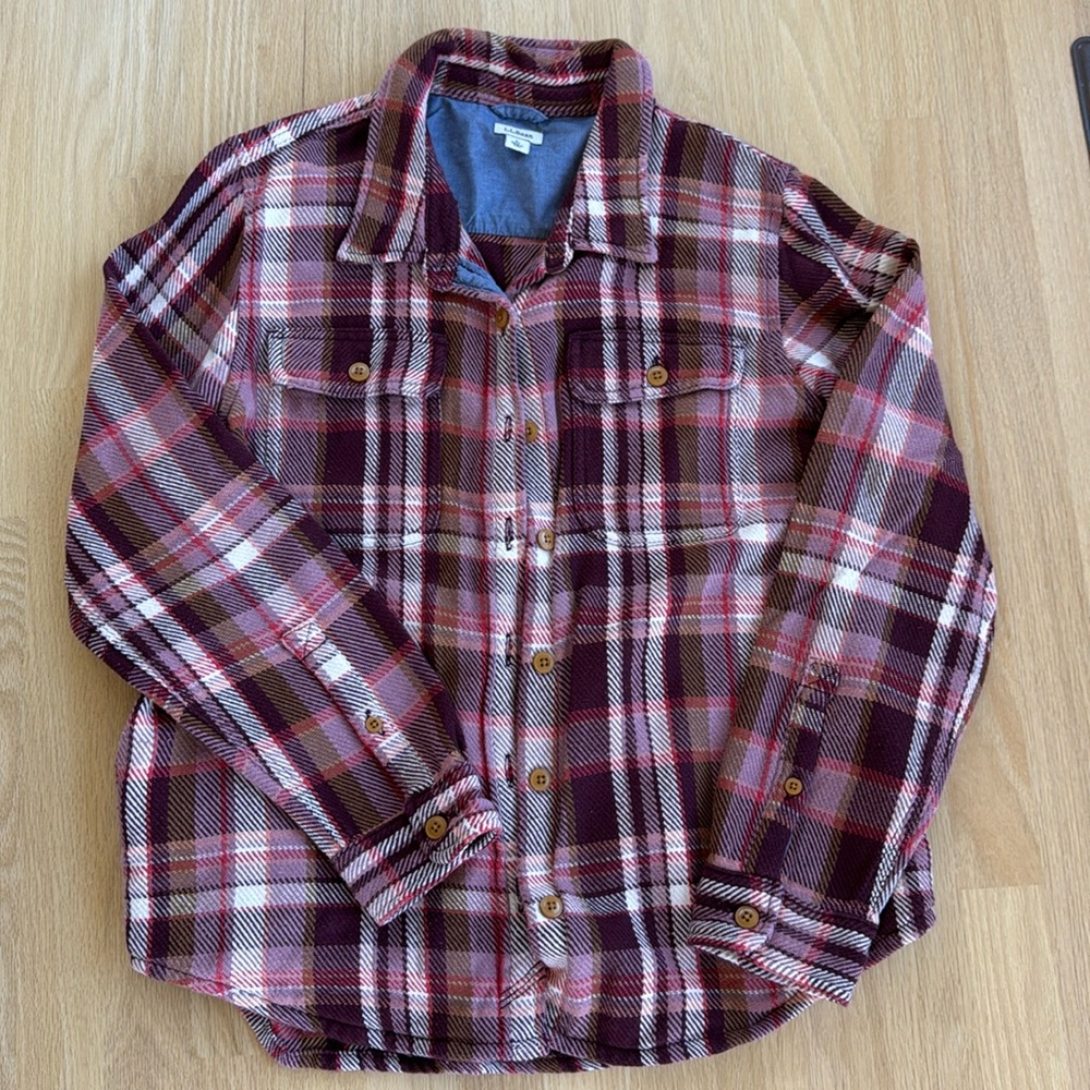 LL Bean shacket - like new condition!